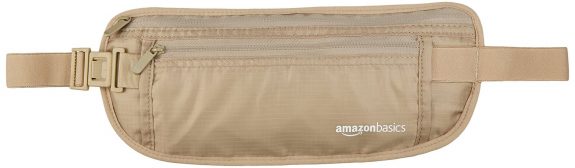 A money belt sold by Amazon