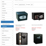 Hachi even sells safes...
