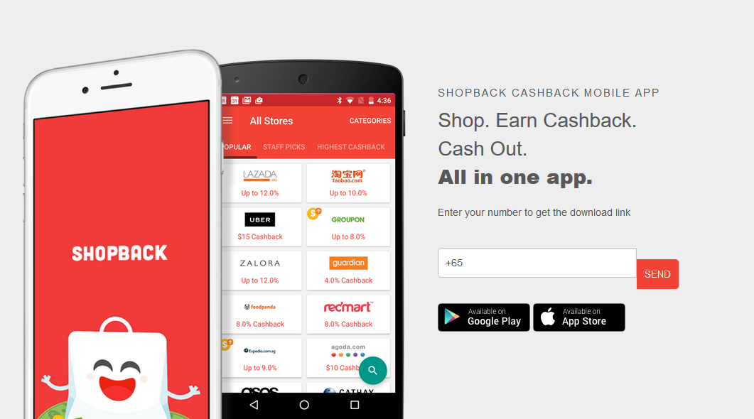 The ShopBack App.